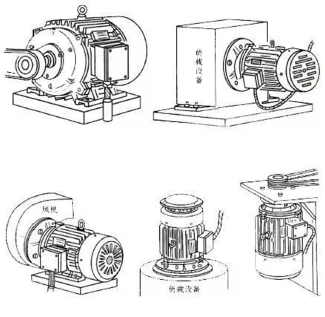 西安泰富西瑪電機常用的安裝方式及其參數(shù)說明。